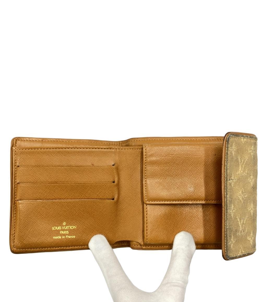 Louis Vuitton Wallet Portefeuille Cartes Monnaie Monogram Bi fold Brown